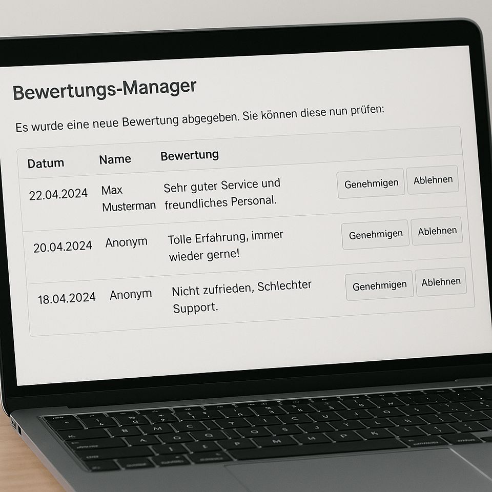 Bewertungs-Manager