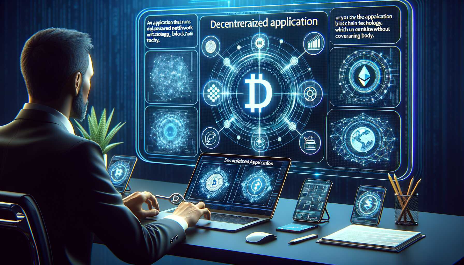 Dezentralisierte Anwendung (DApp)
