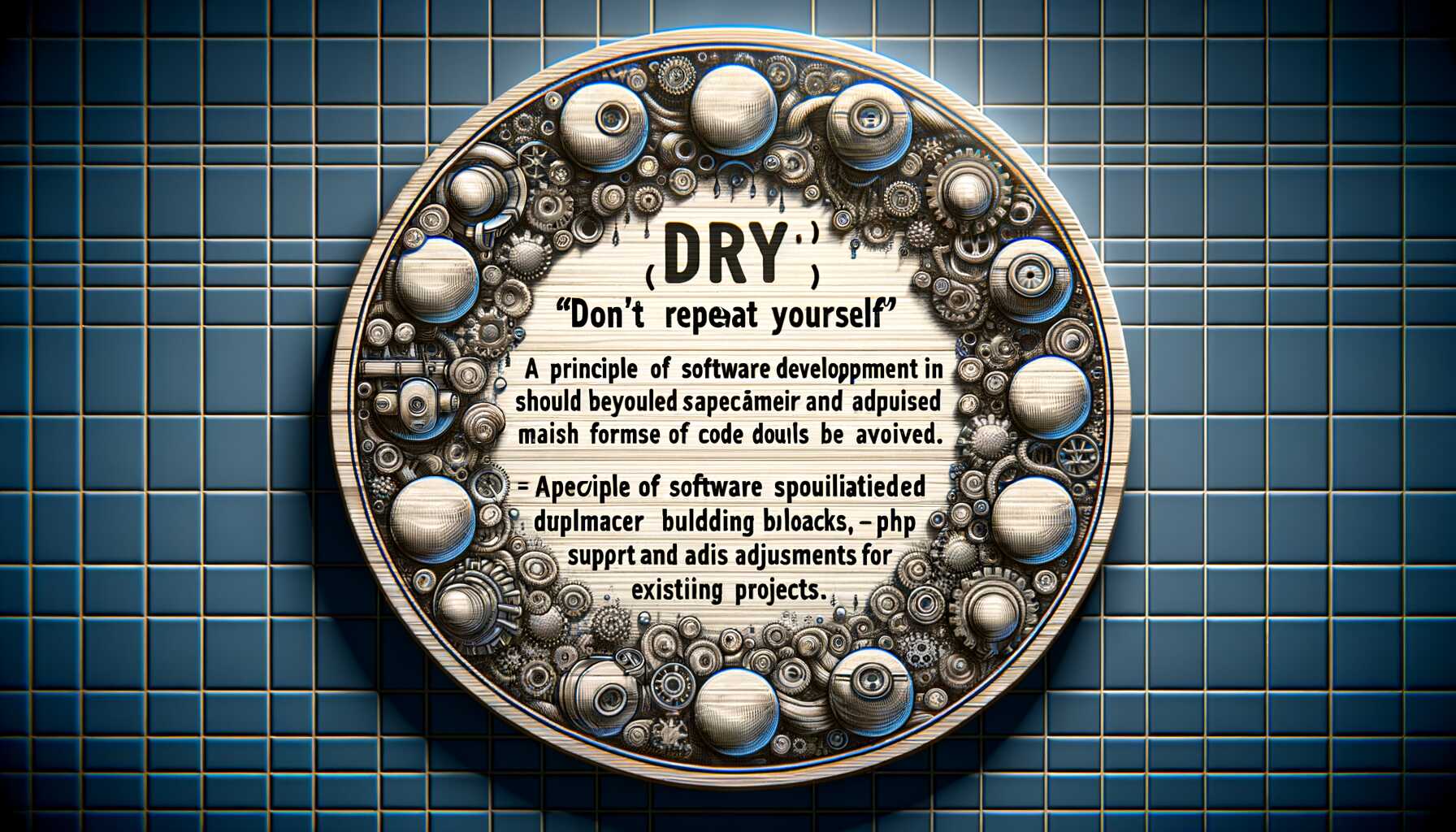 DRY (Don't Repeat Yourself)