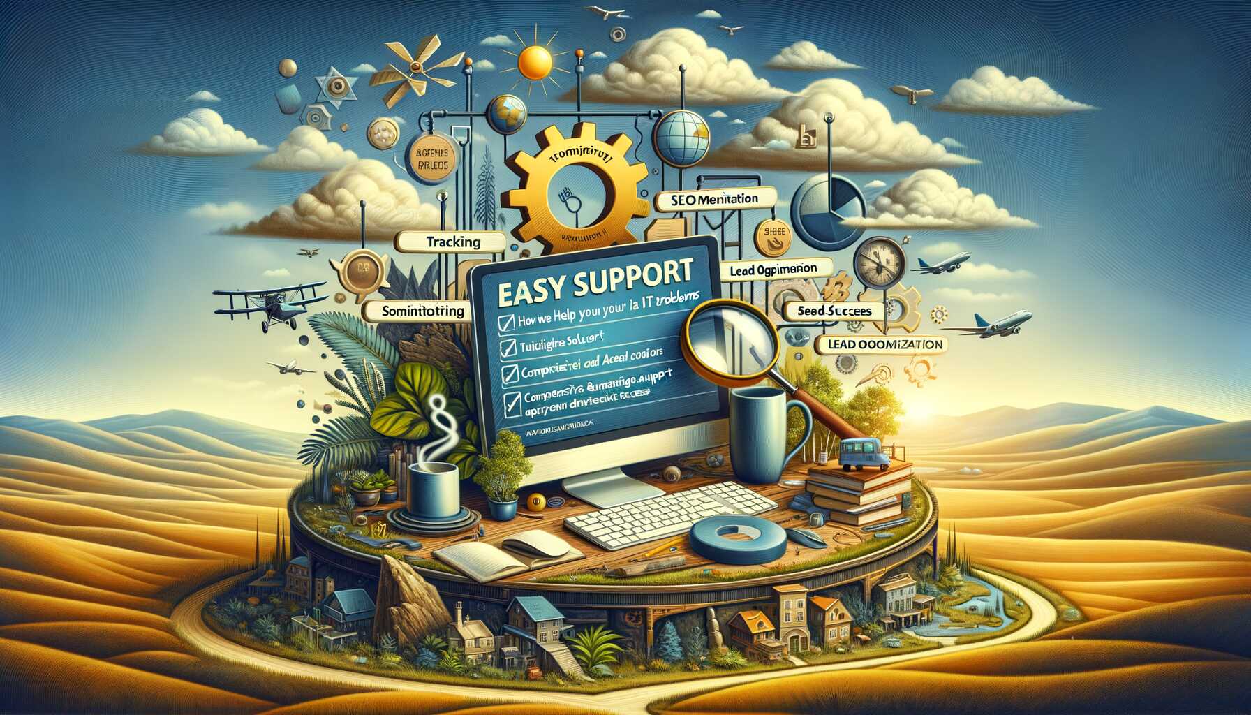 Einfacher Support: So helfen wir Ihnen bei Ihren IT-Problemen