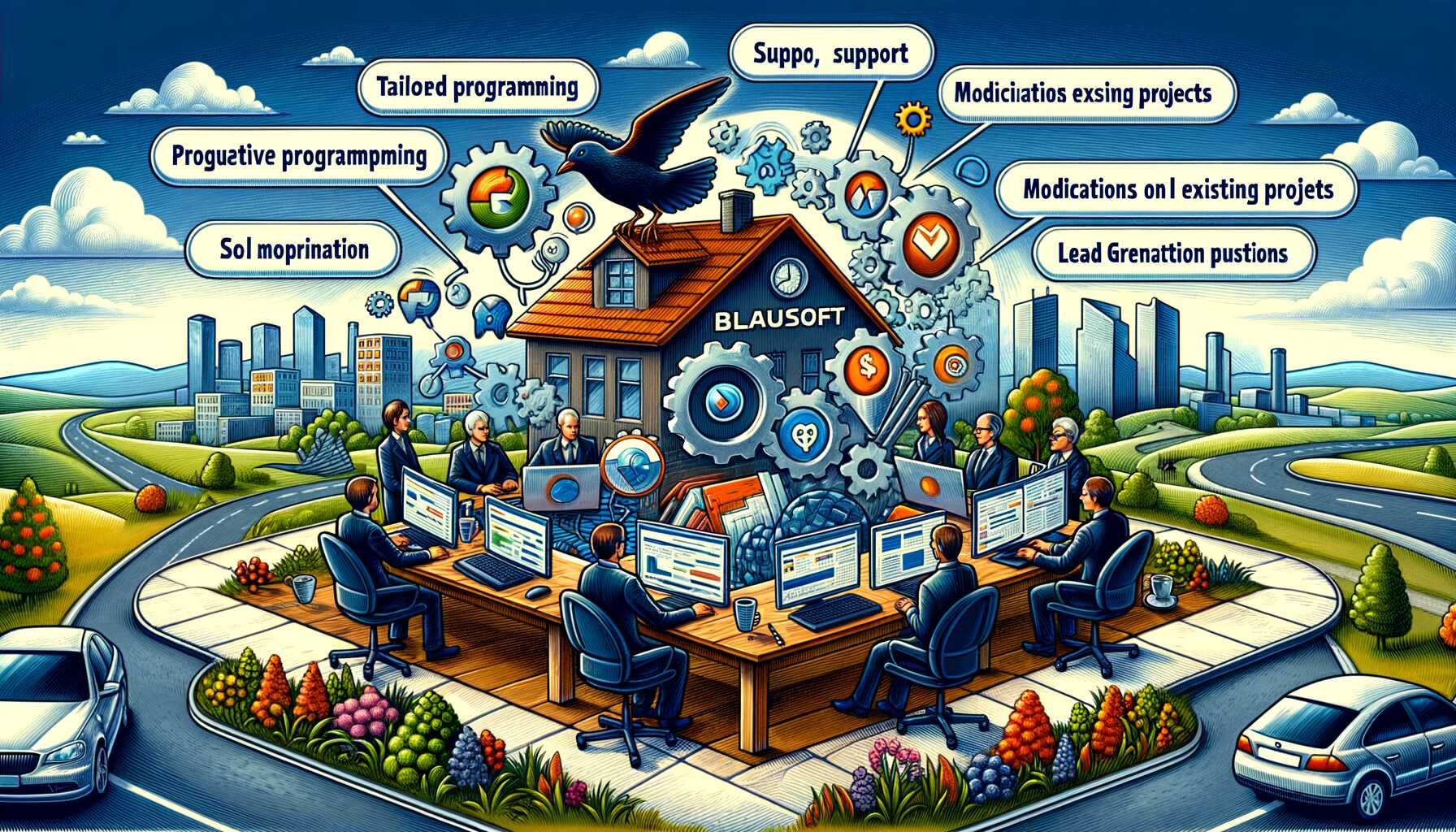 Wie BlauSoft Innovation und Effizienz vereint